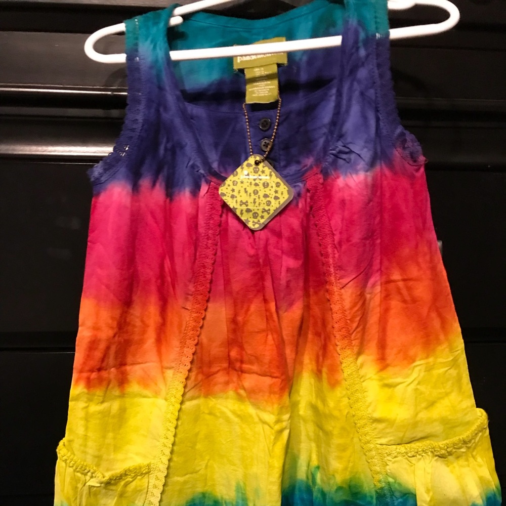Pandemonium Girls Tie-dyed Sundress NWT size 6